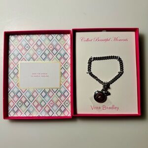 Vera Bradley Collect Beautiful Moments Locket Bracelet